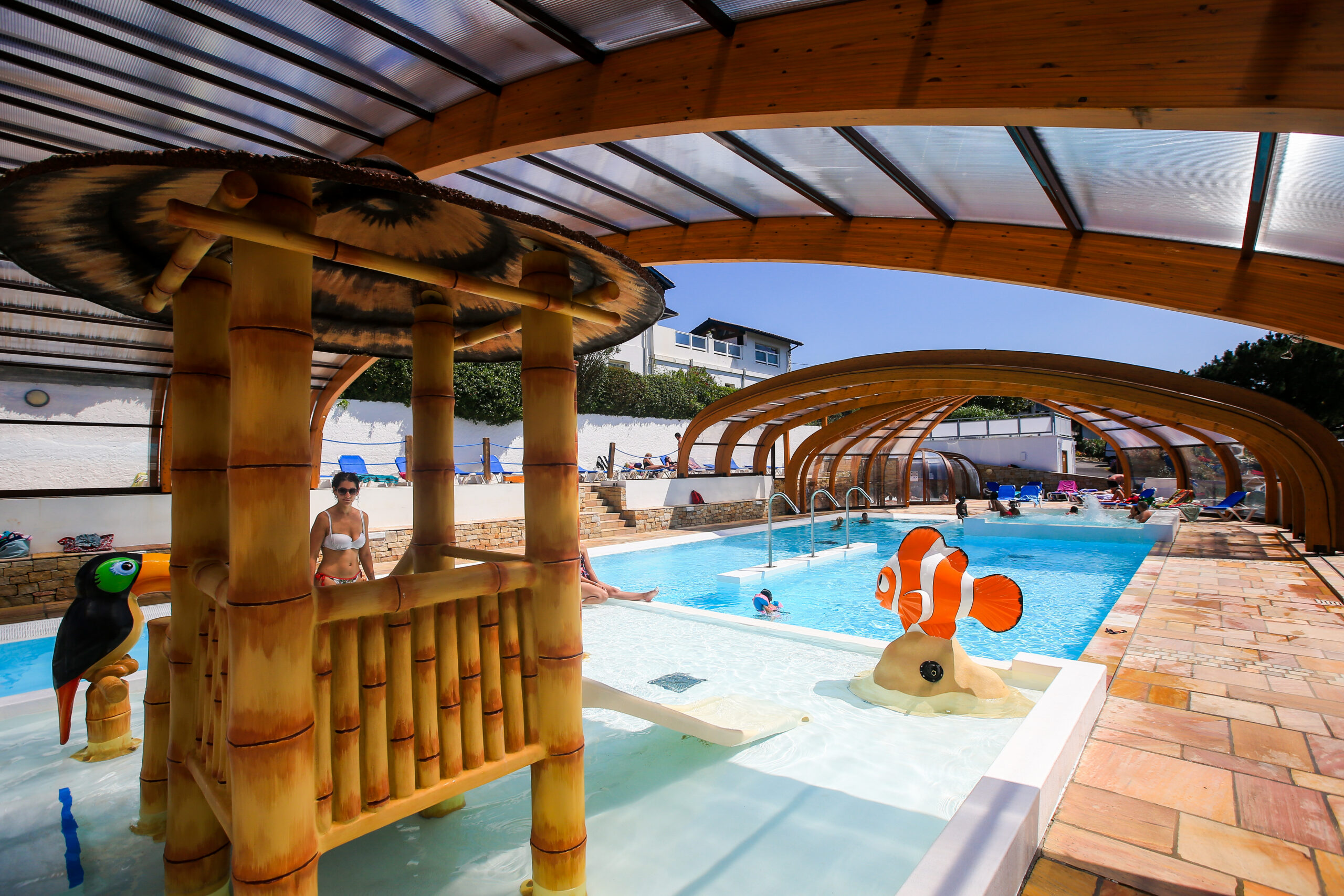 camping avec piscine pays basque