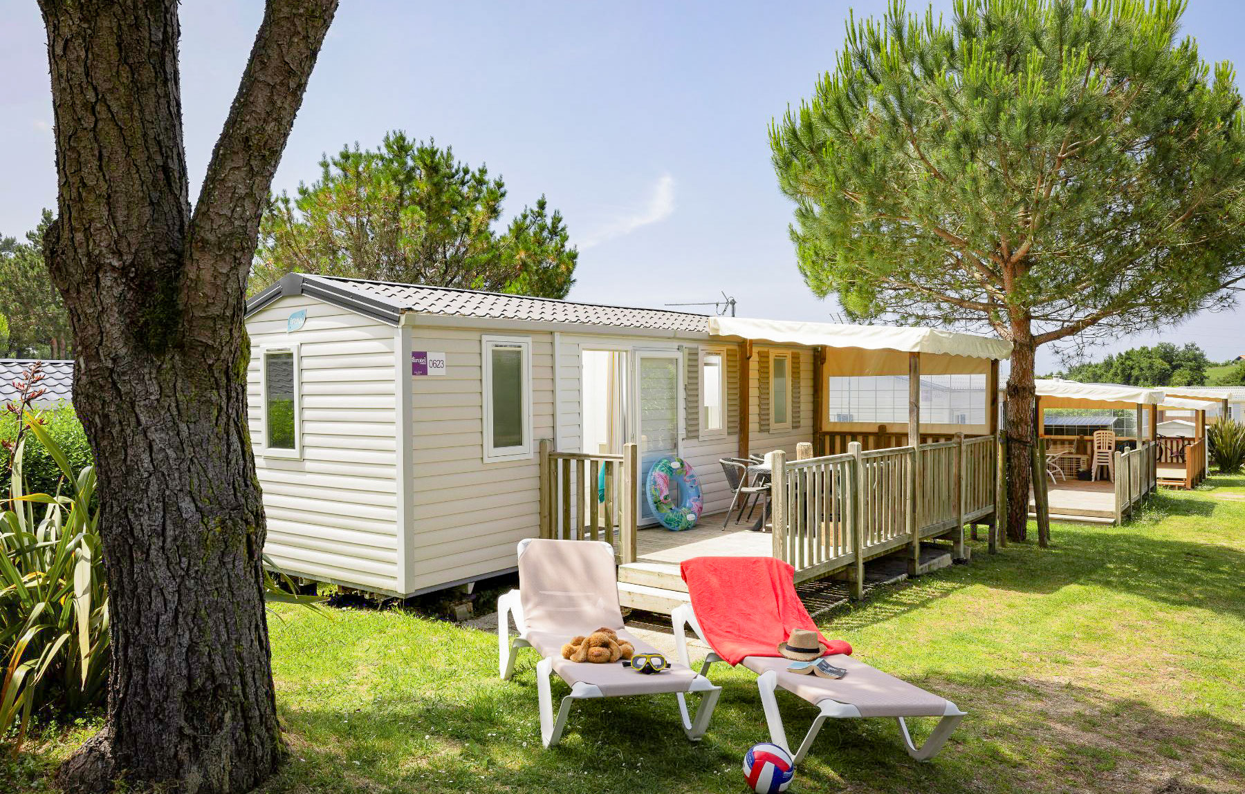 location mobil home loya extérieur